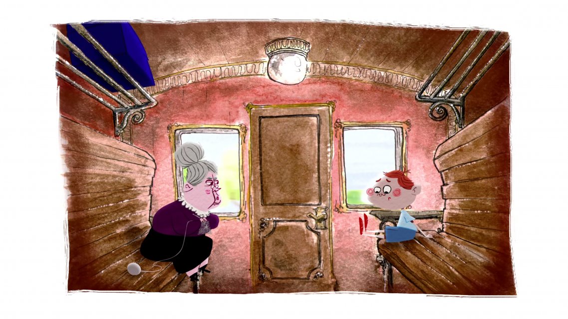 Meanwhile on the Train, Aidan McAteer, IE 2015