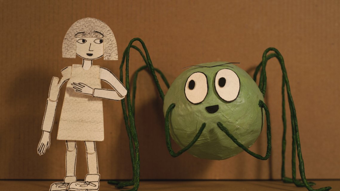 Papergee and the Spider, Douglas Irvine , GB 2019