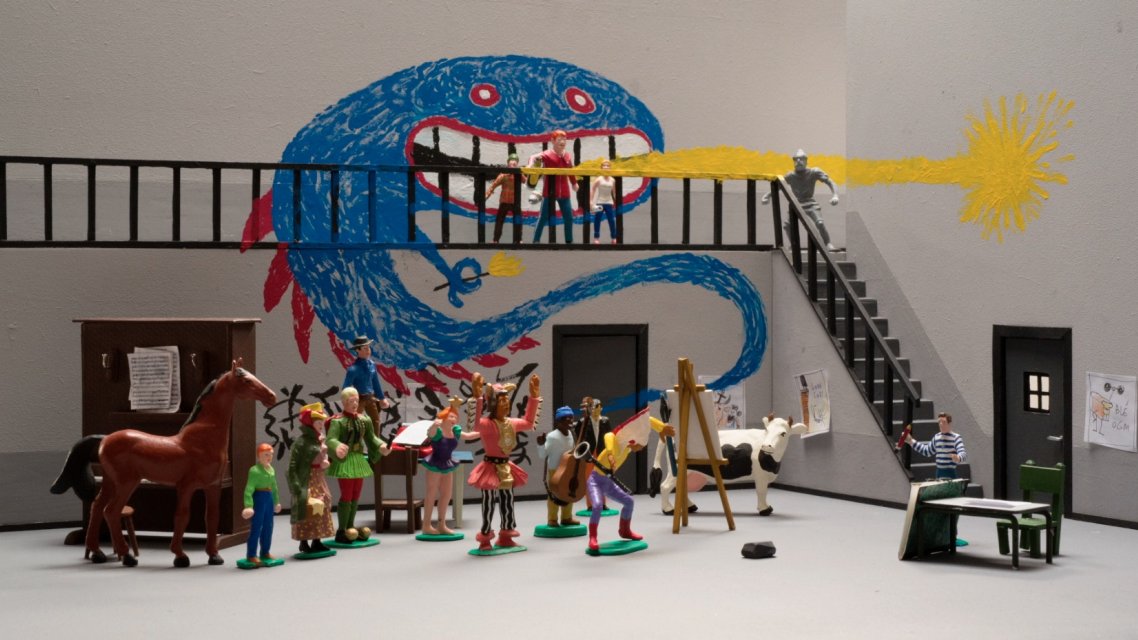 Panique au village: Le bruit du gris