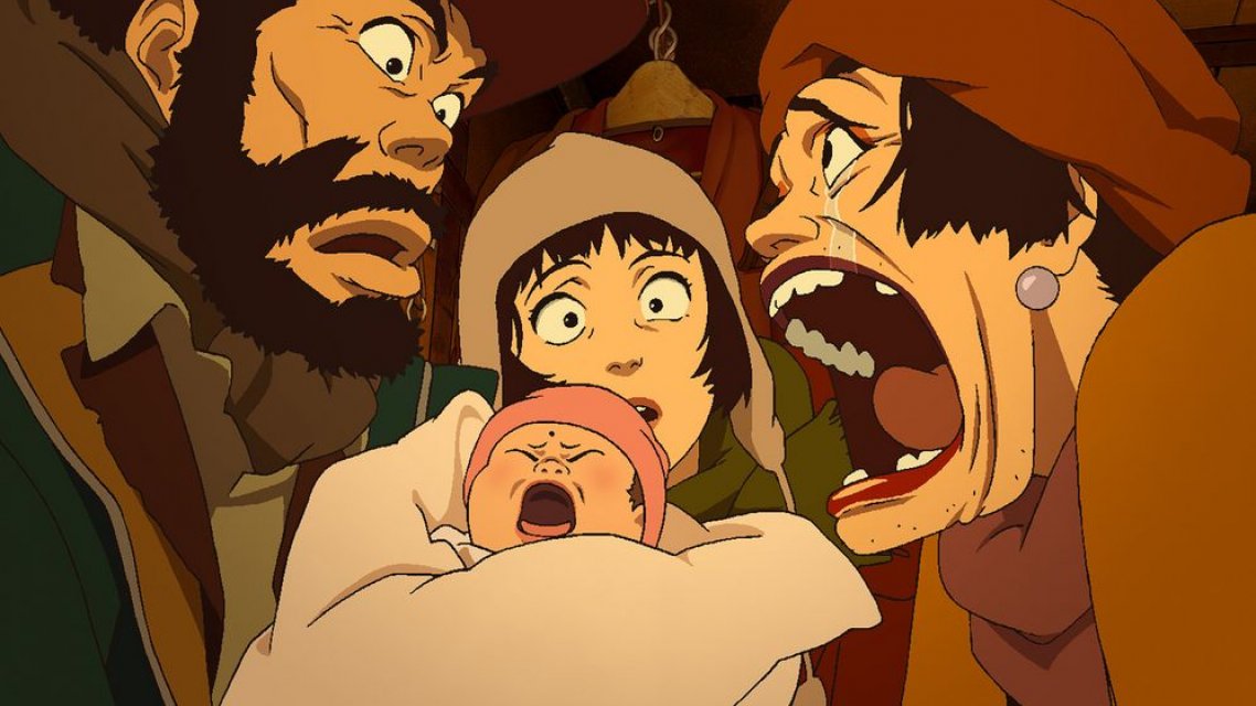 Tokyo Godfathers, Satoshi Kon, JP 2003