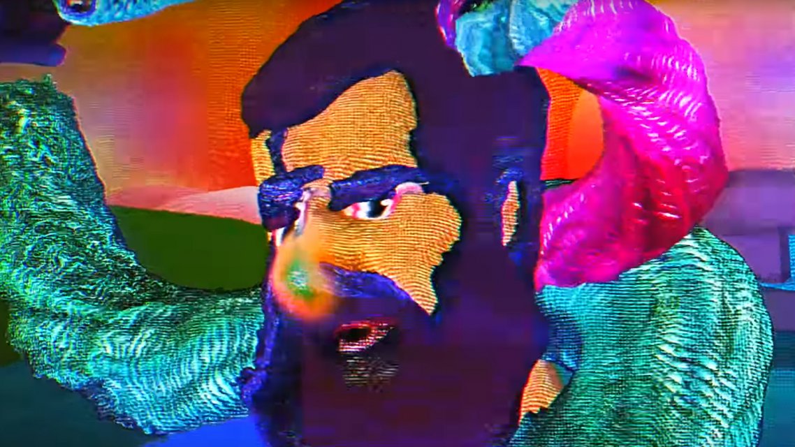 He's got his mother's hips, John Grant